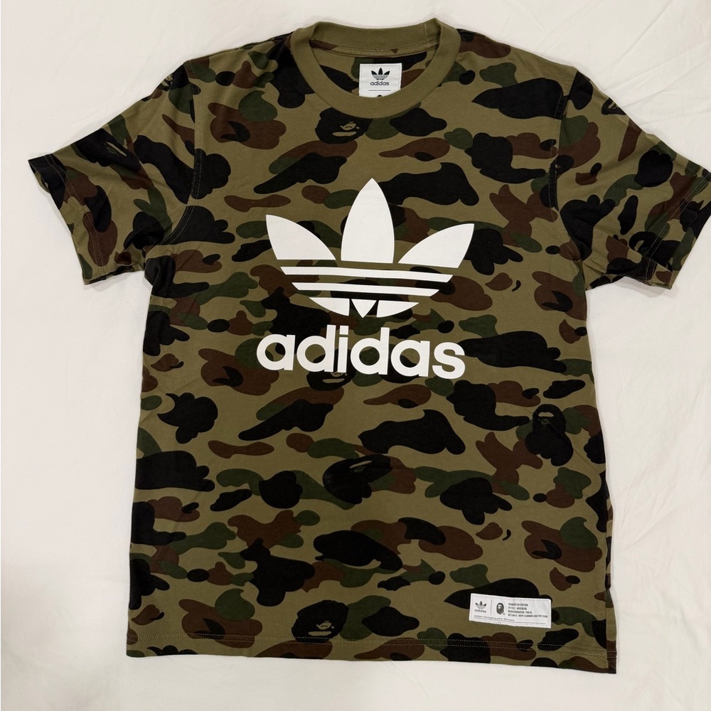 Adidas BAPE collab T Shirt - Size Medium
